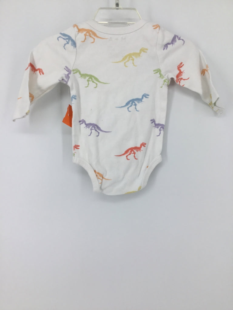 Monica + Andy Child Size 0-3 Months White Onesie