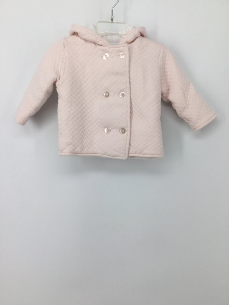 Kissy Kissy Child Size 6-9 Months Pink Hoodie - girls