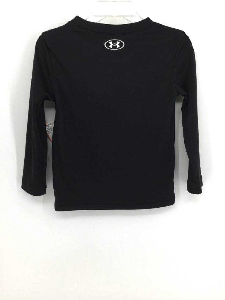 Under Armour Child Size 2 Black screen printed T-shirt - boys