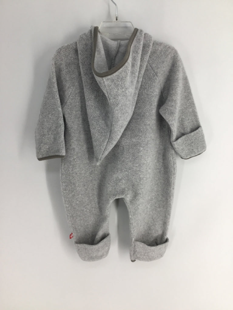 Zutano Child Size 12 Months Gray Solid Outfit - boys