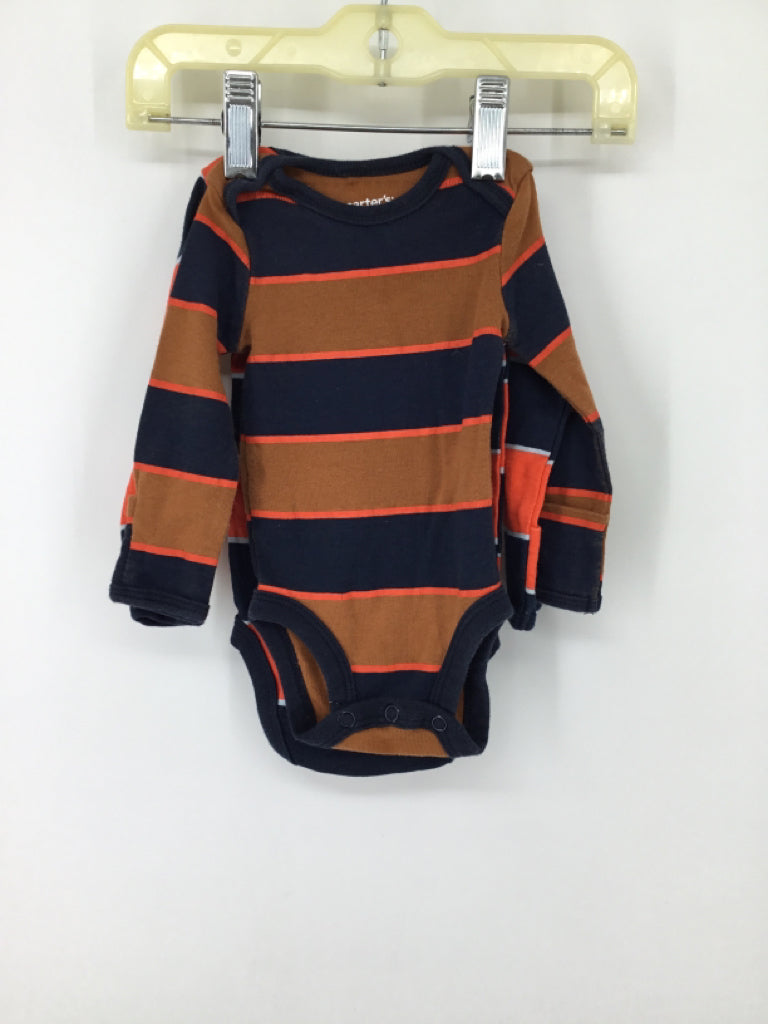 Carter's Child Size Newborn Navy Onesie