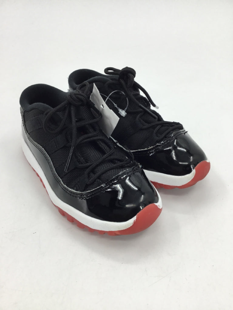 Air Jordan Child Size 9 Toddler Black Sneakers