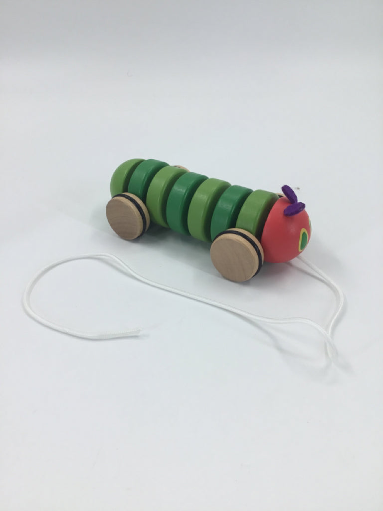 Eric Carle The very Hungry Caterpillar Wooden Pull Toy