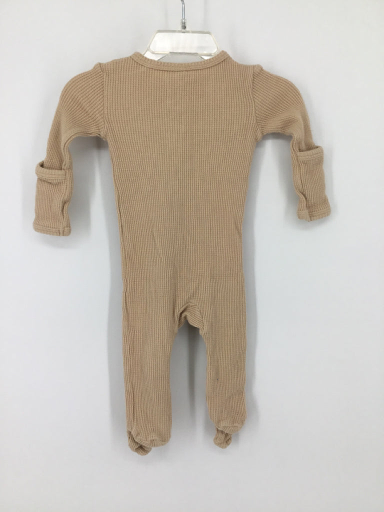 Spearmint Love Child Size 3-6 Months Tan Sleepers