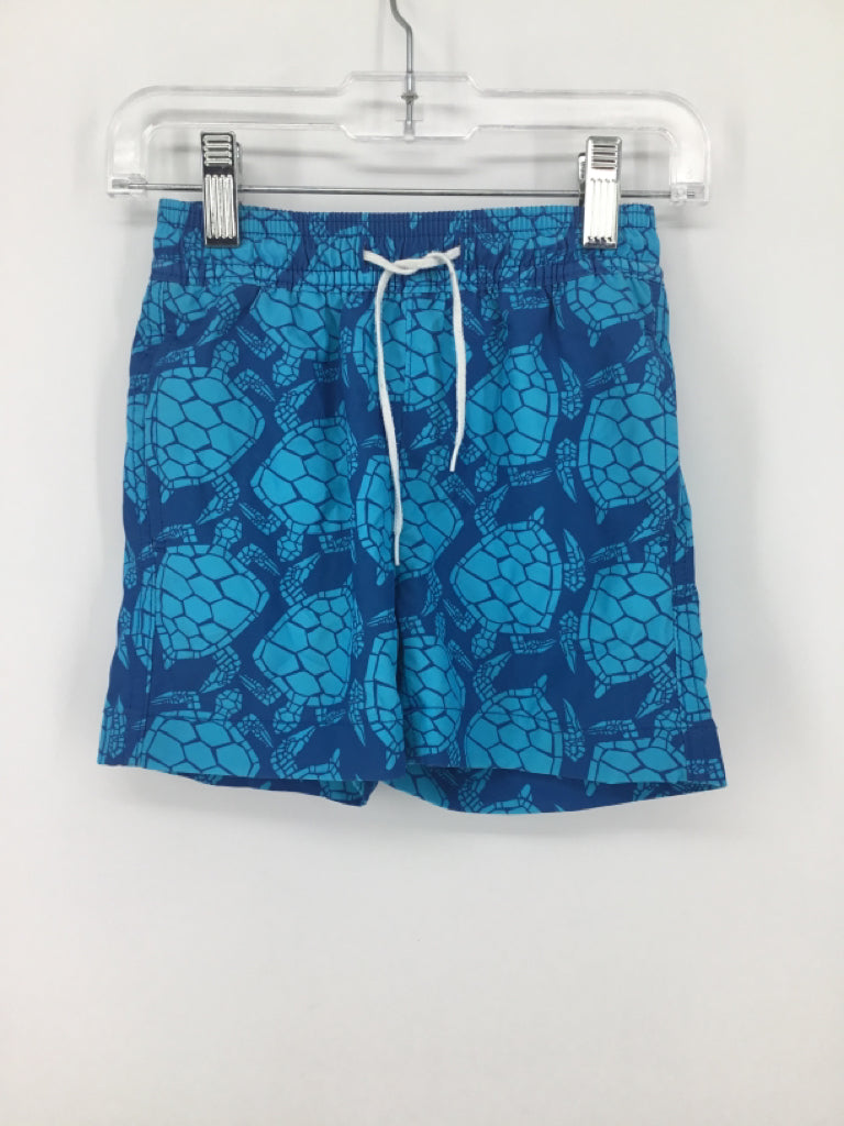 Crewcuts Child Size 2 Blue Print Swimwear - boys