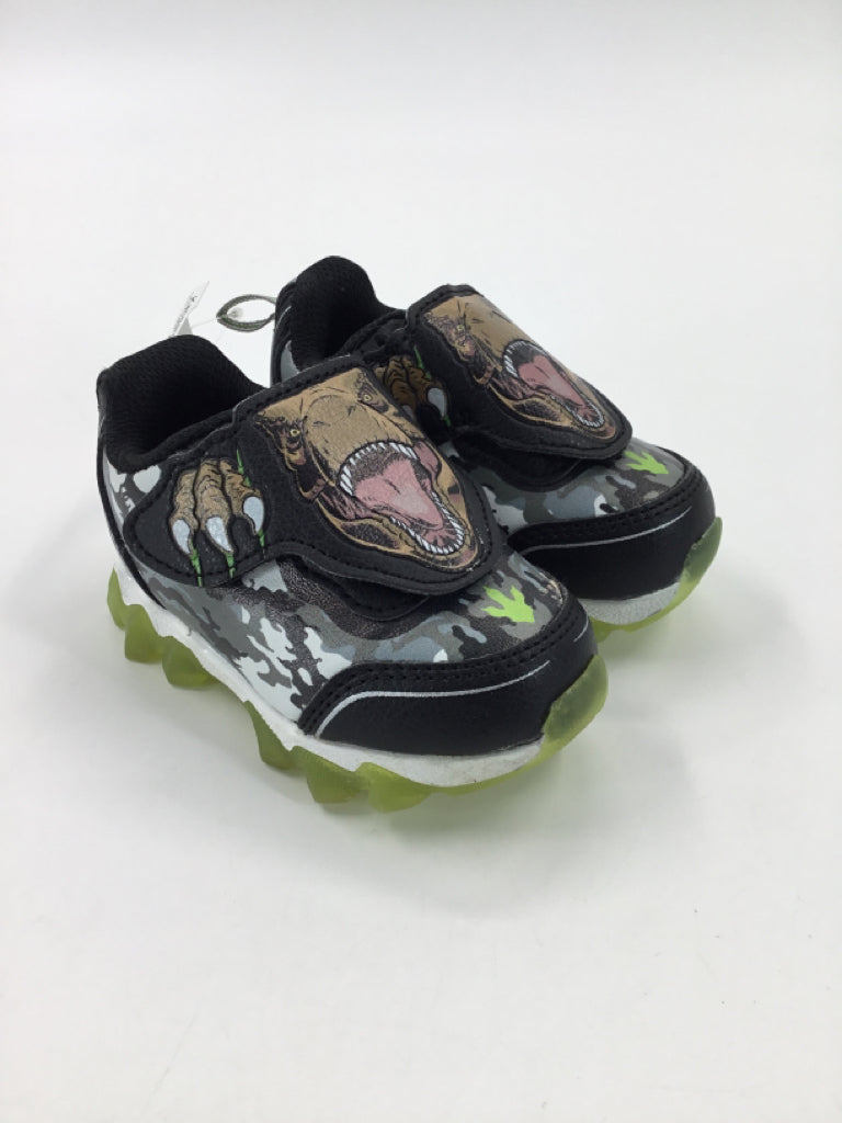 Jurassic Park Child Size 5 Toddler Black Sneakers