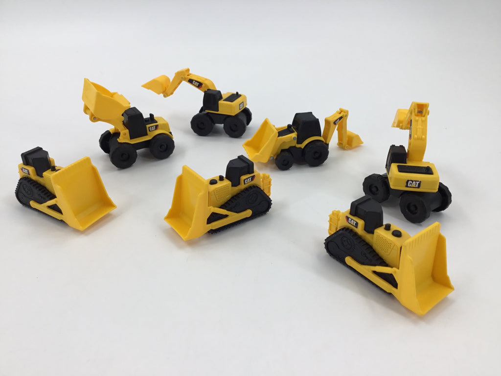CAT Mini Construction Trucks Set of 6