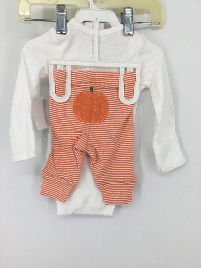 Just One You Made by Carters Child Size Newborn Orange Halloween Outfit