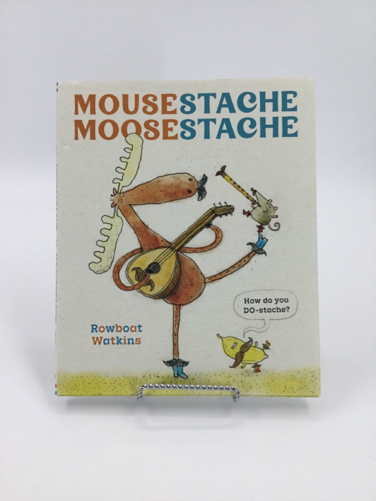 Mousestache Mousestache Hard Cover Book