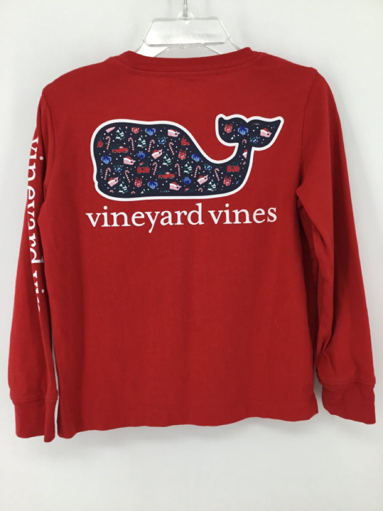 vineyard vines Child Size 4 Red Christmas T-Shirt