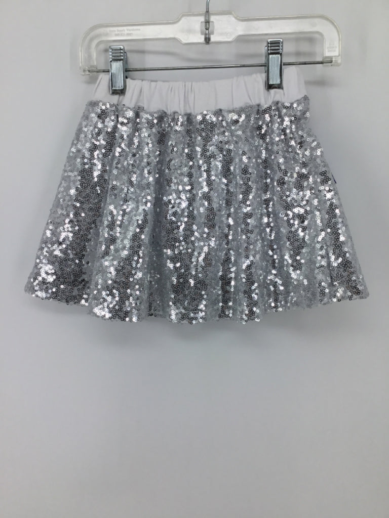 June & Grey Child Size 4 Silver Skirts - girls