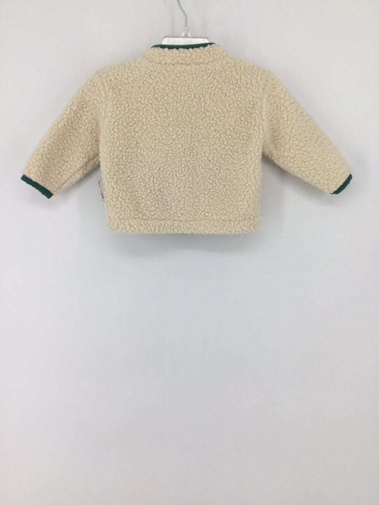 Cat & Jack Child Size 3-6 Months Cream Solid Jacket - boys
