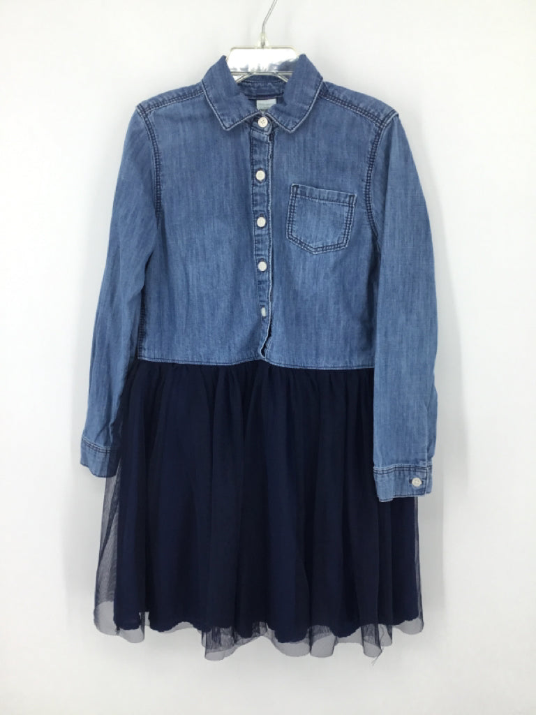 OshKosh B'gosh Child Size 6 Blue Dress - girls