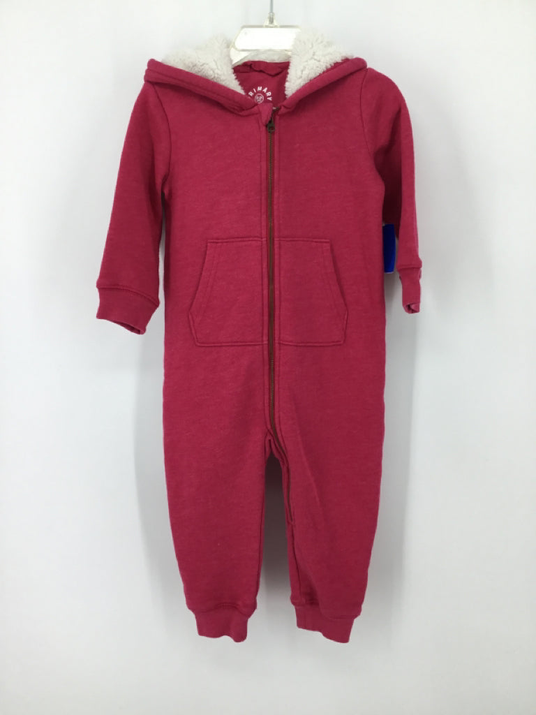 primary Child Size 18-24 Months Pink Outfit - girls