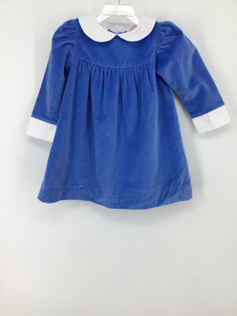 The Beaufort Bonnet Co Child Size 3 Blue Dress - girls