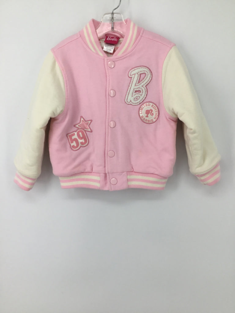 Barbie Child Size 5 Pink Jacket - girls