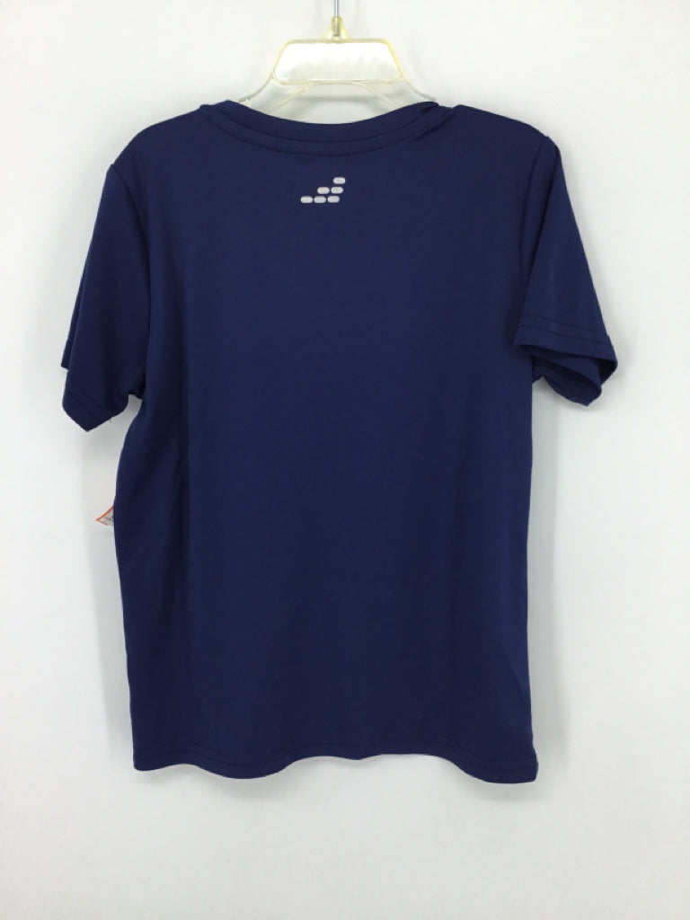 BCG Child Size 6 Navy screen printed T-shirt - boys