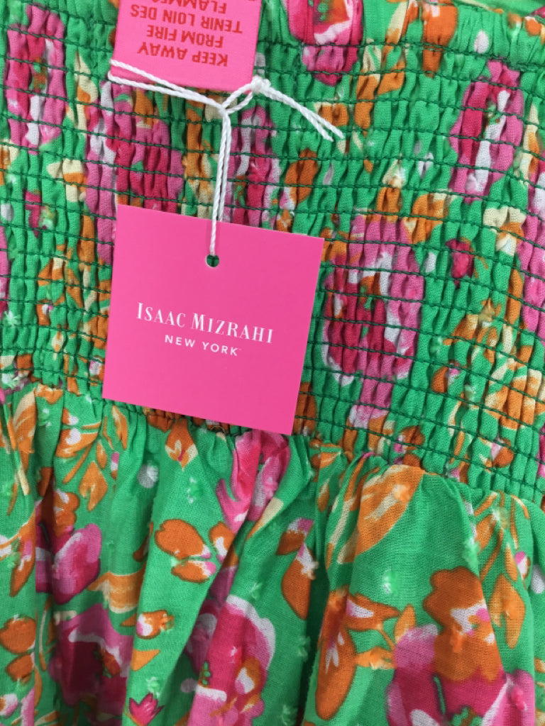 Isaac Mizrahi Child Size 8 Green Dress - girls