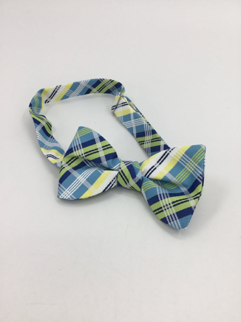 brandless Child Size Youth Blue Stripe Tie/Bowtie