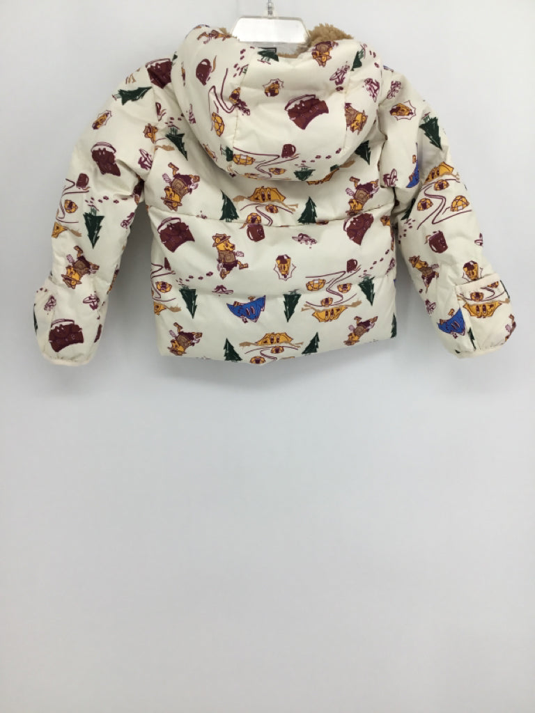 The North Face Child Size 6-12 Months White Print Outerwear - boys