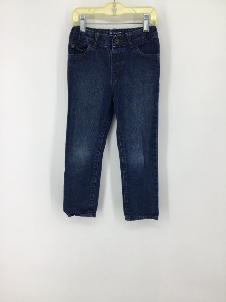 Childrens Place Child Size 5 Blue Solid Jeans - boys