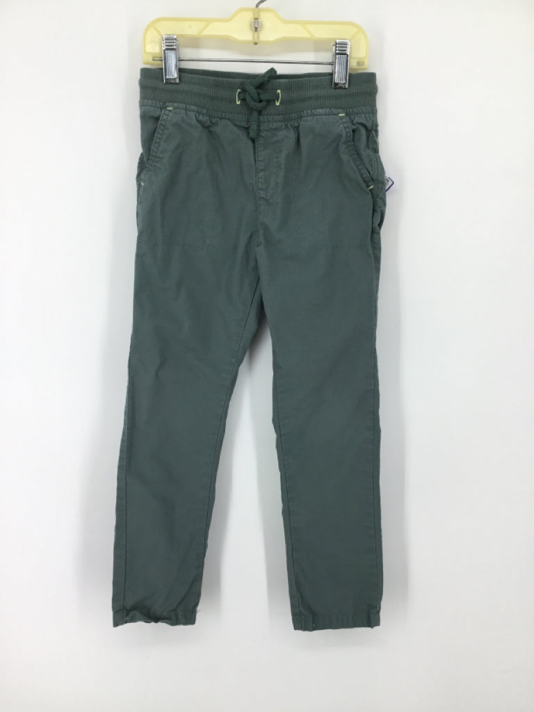 M&S Kids Child Size 5 Green Solid Pants - boys