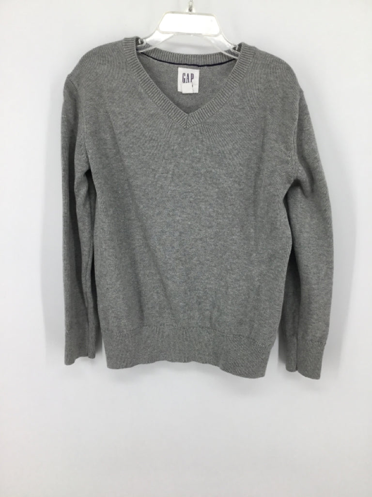 Gap Kids Child Size 5 Gray Solid Sweater - boys