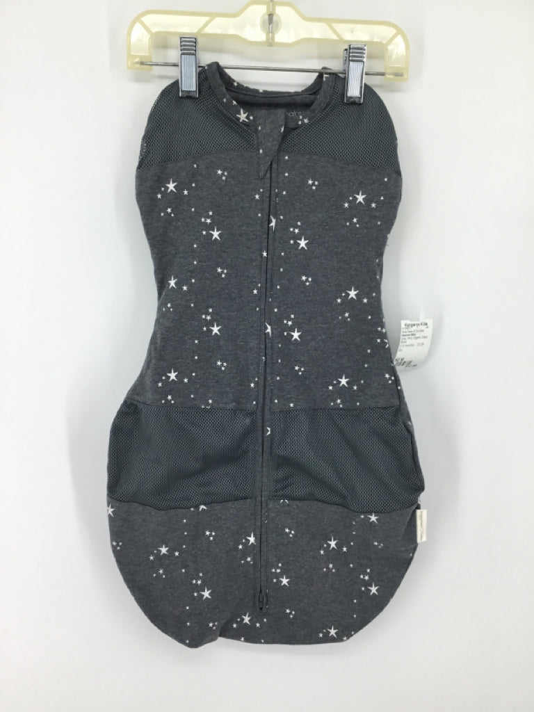 Happiest Baby Sleepea Child Size M Gray Print Sleep Sacks & Swaddles