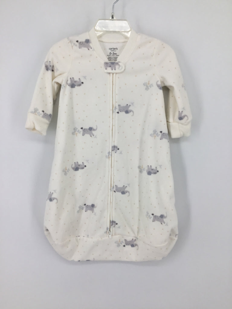Carter's Child Size S White Sleep Sacks & Swaddles