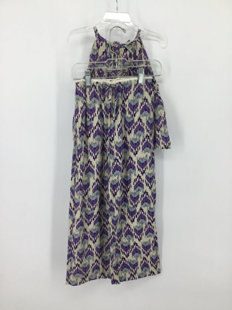 Zara Child Size 7 Purple Outfit - girls