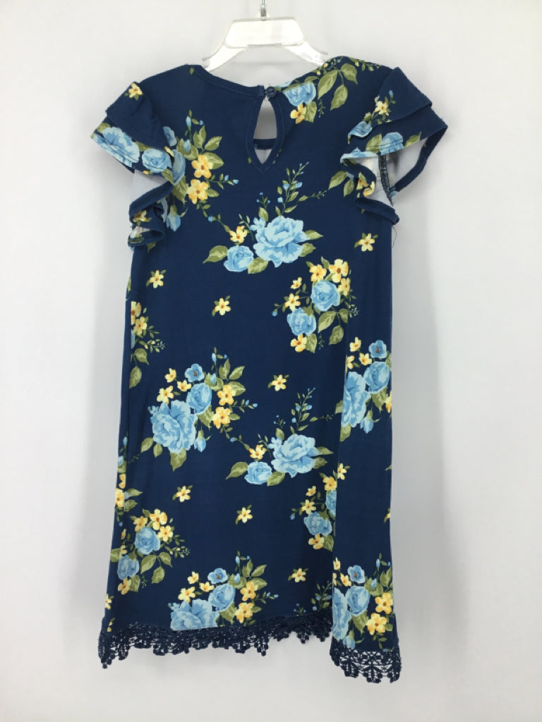 Rare Editions Child Size 6 Blue Dress - girls