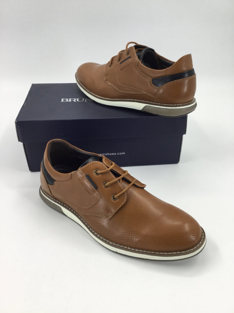 Bruno Marc Child Size 6 Youth Brown Dress Shoes