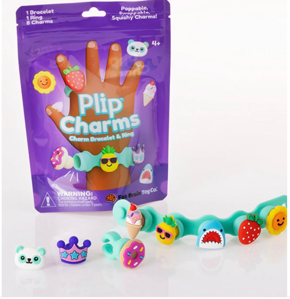 Fat Brain Toys - Plip Charms (Purple)