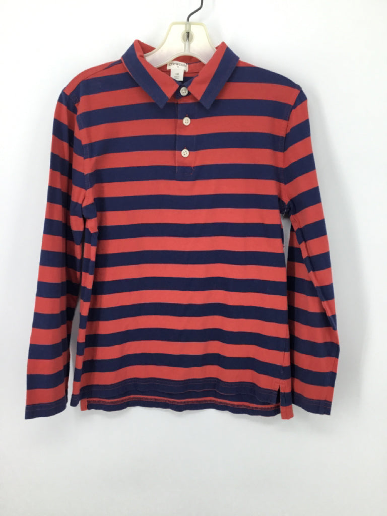 Crewcuts Child Size 10 Red Stripe Shirt - boys