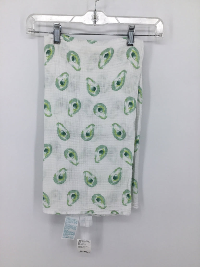 Aden & Anais White Print Blanket