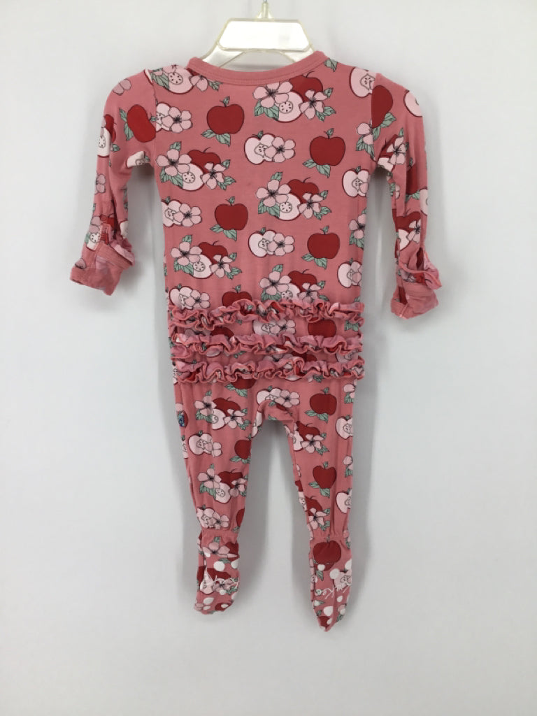 Kickee Child Size 3-6 Months Pink Sleepers