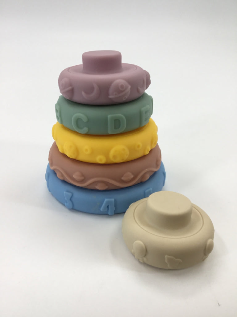 Silicone Ring Stacking Toy