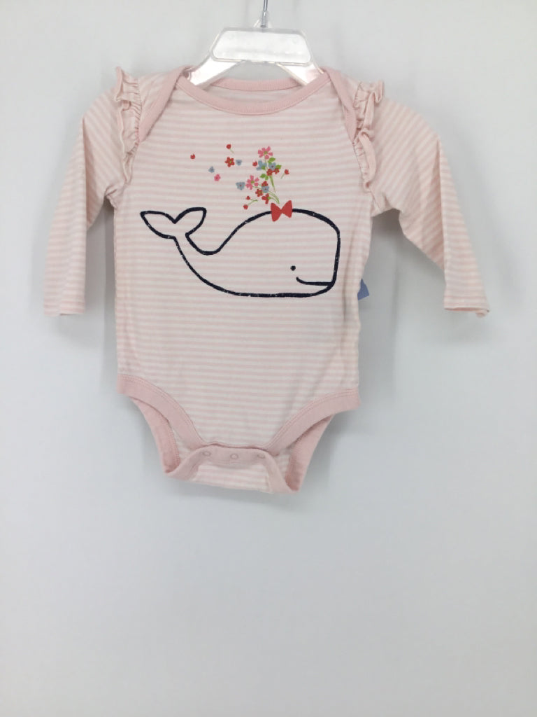 Baby Gap Child Size 3-6 Months Pink Onesie