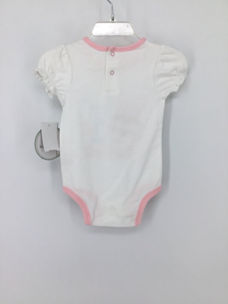 Koala Kids Child Size 3-6 Months White Easter Onesie