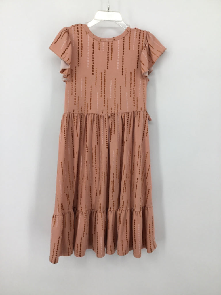 Dot Dot Smile Child Size 5 Pink Dress - girls