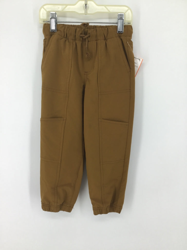 Cat & Jack Child Size 3 Tan Solid Pants - boys