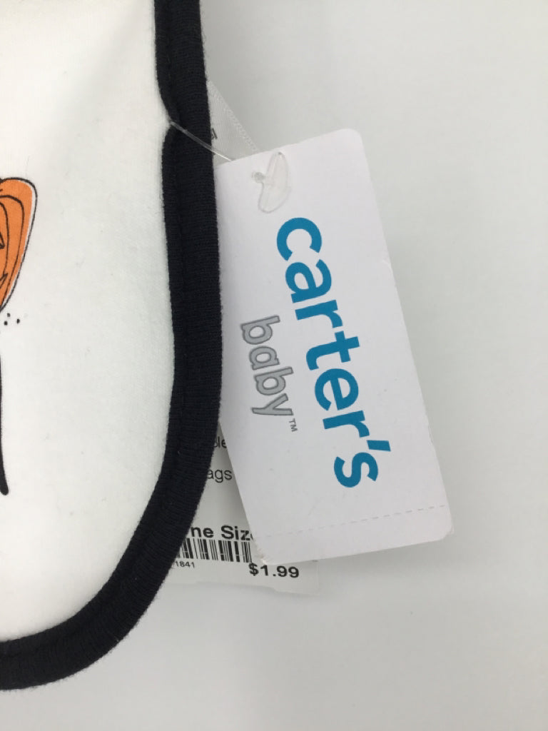 Carter's Child Size One Size Black Halloween Bib