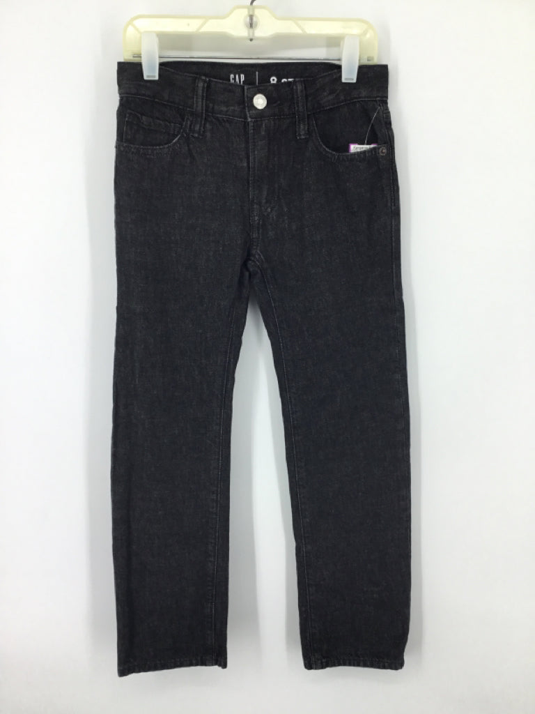Gap Kids Child Size 8 Black Solid Jeans - boys