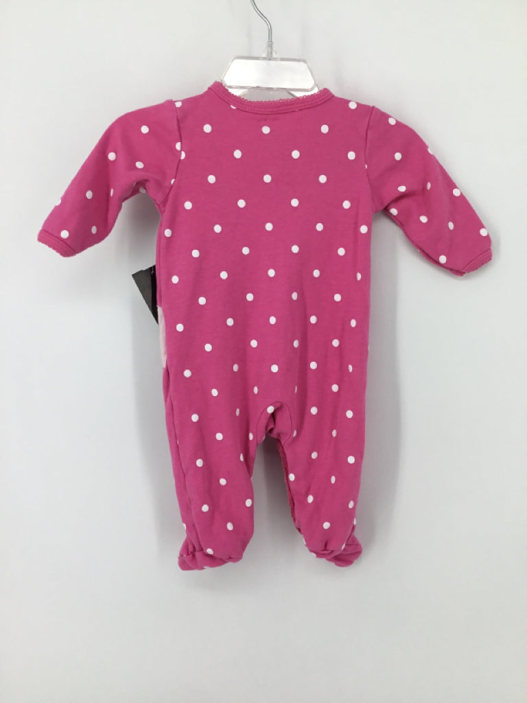 Carter's Child Size 3 Months Pink Sleepers