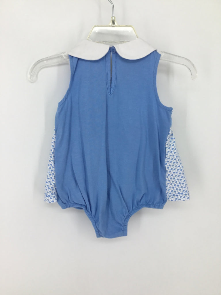 First Impressions Child Size 6-9 Months Blue Outfit - girls