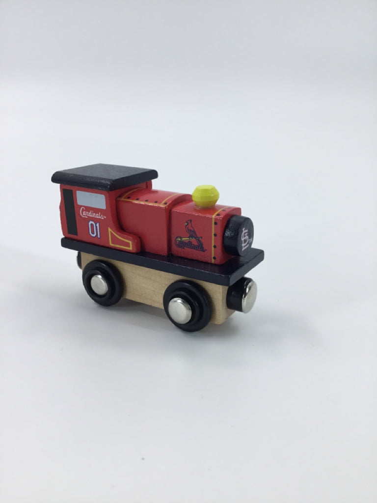 Wooden Cardinals Train