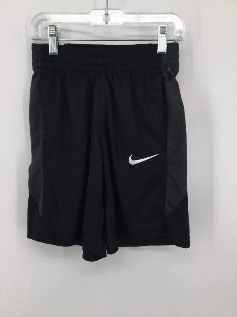Nike Child Size 8 Black Solid Shorts - boys