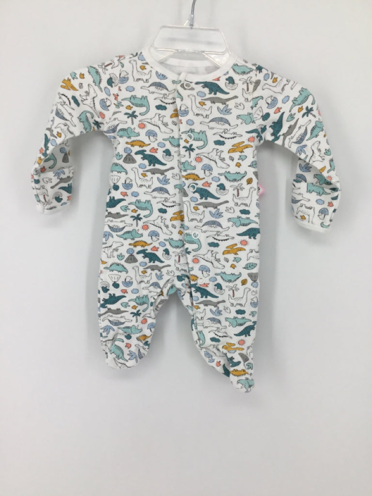 Carter's Child Size Newborn White Sleepers
