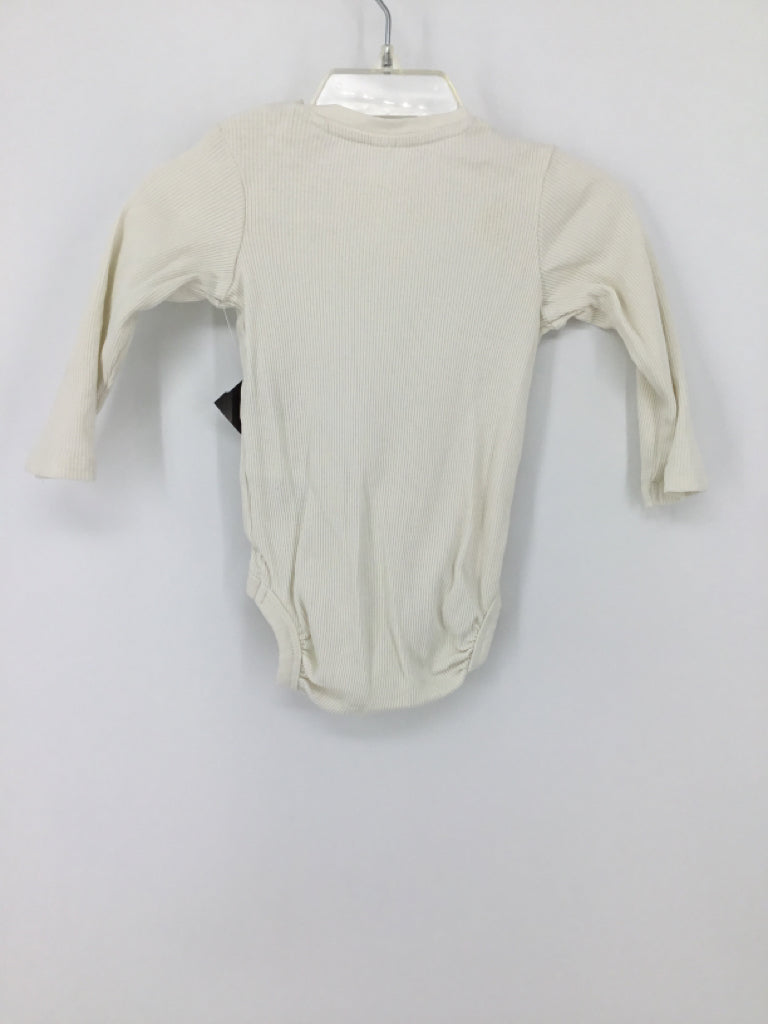 H & M Child Size 6 Months Cream Onesie