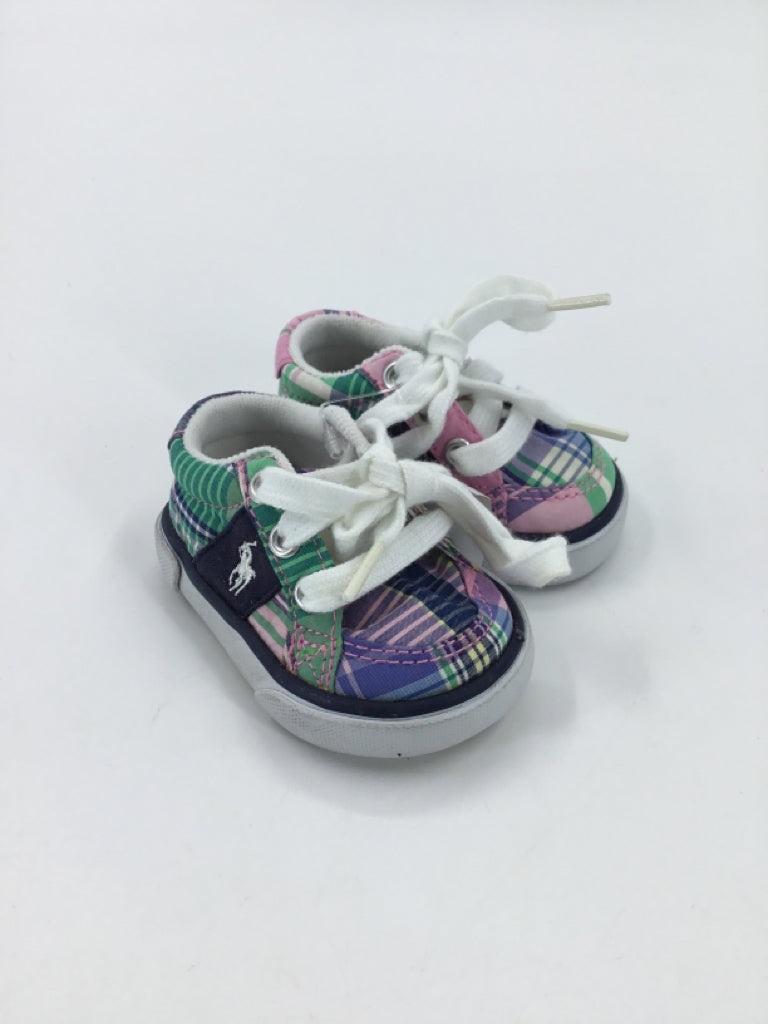 Ralph Lauren Child Size 0 Toddler Multi-Color Sneakers